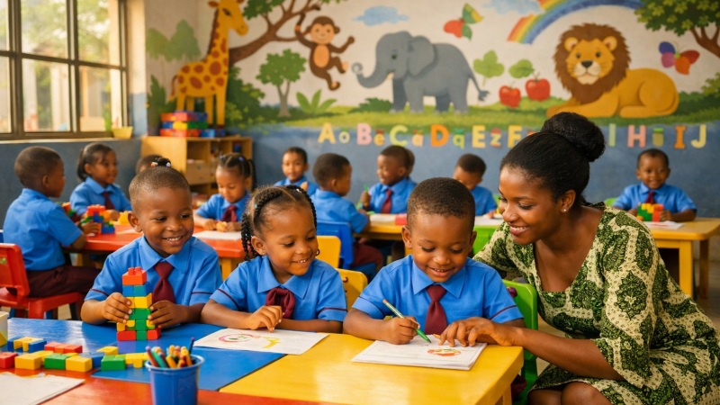 Nursery class at Rofas